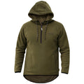 Game Mens Alpine Fleece 1/4 Zip Curved Hoodie
