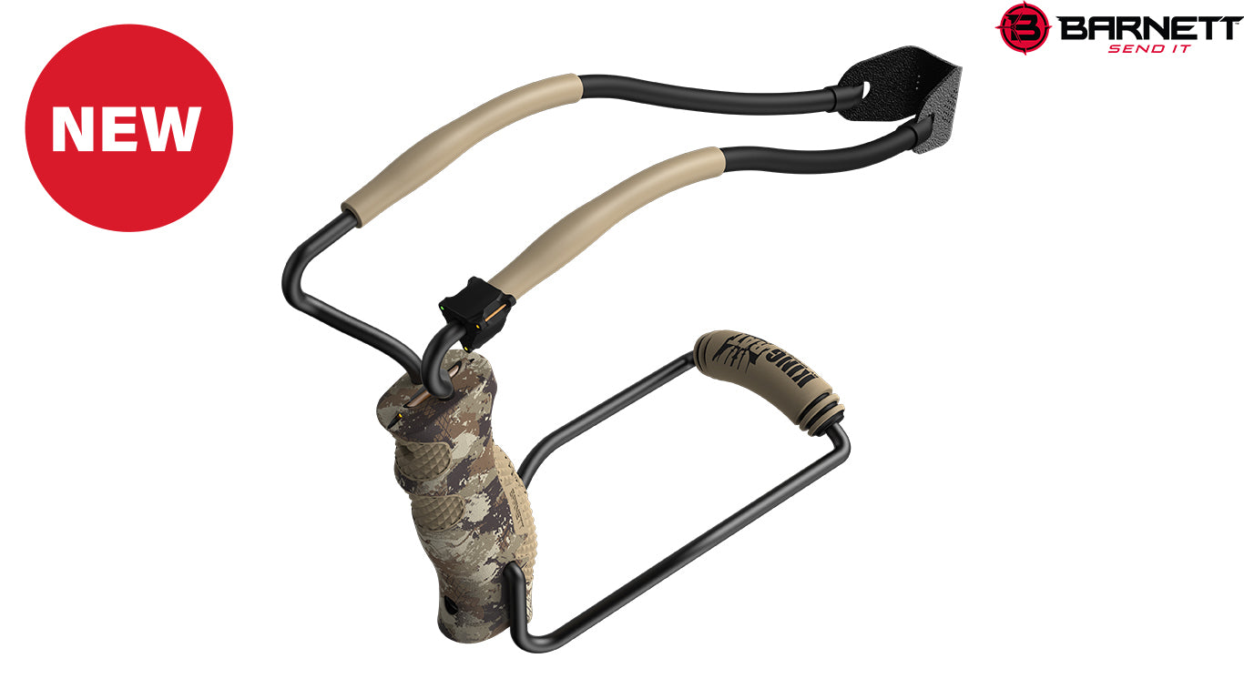 NEW - Black Widow Hunter Slingshot by Barnett