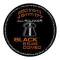 SMK BS45 BLACK PELLETS DOMED .177