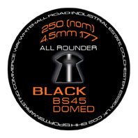 SMK BS45 BLACK PELLETS DOMED .177