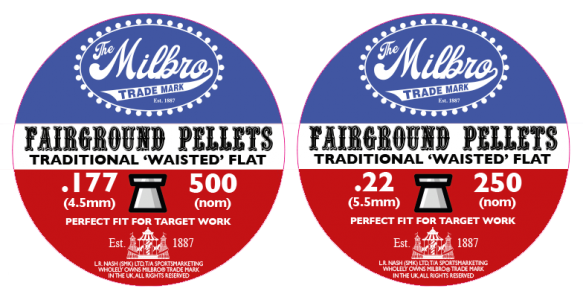 Milbro FAIRGROUND FLAT .177/.22