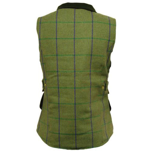 Ladies Game Ruby/Abby Tweed Gilet
