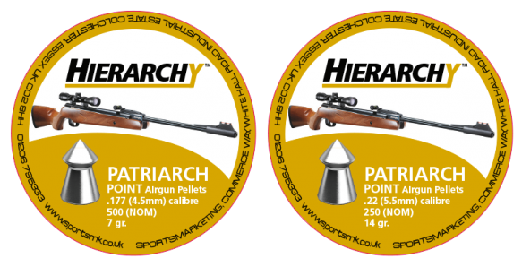 HIERARCHY PATRIARCH .177/.22 POINTED