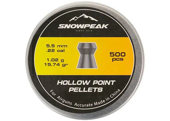 HOLLOW LEAD PELLETS .177/.22