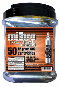 MILBRO TACTICAL DIVISION 12G CO2 CAPSULES