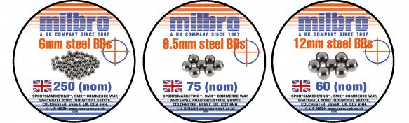 Milbro Slingshot Ammo