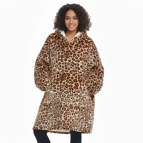 Unisex Sherpa LIned Blanket Hoodie