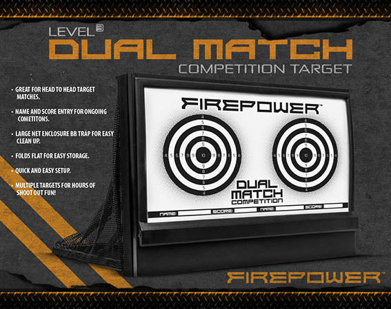 Firepower DUAL MATCH COMPETITION TARGET