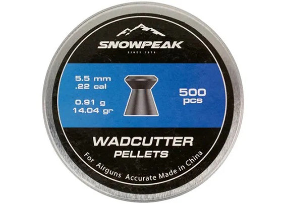 WADCUTTER LEAD PELLETS .177/.22